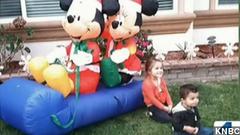 'Grinch' Steals Christmas Decorations From California Family